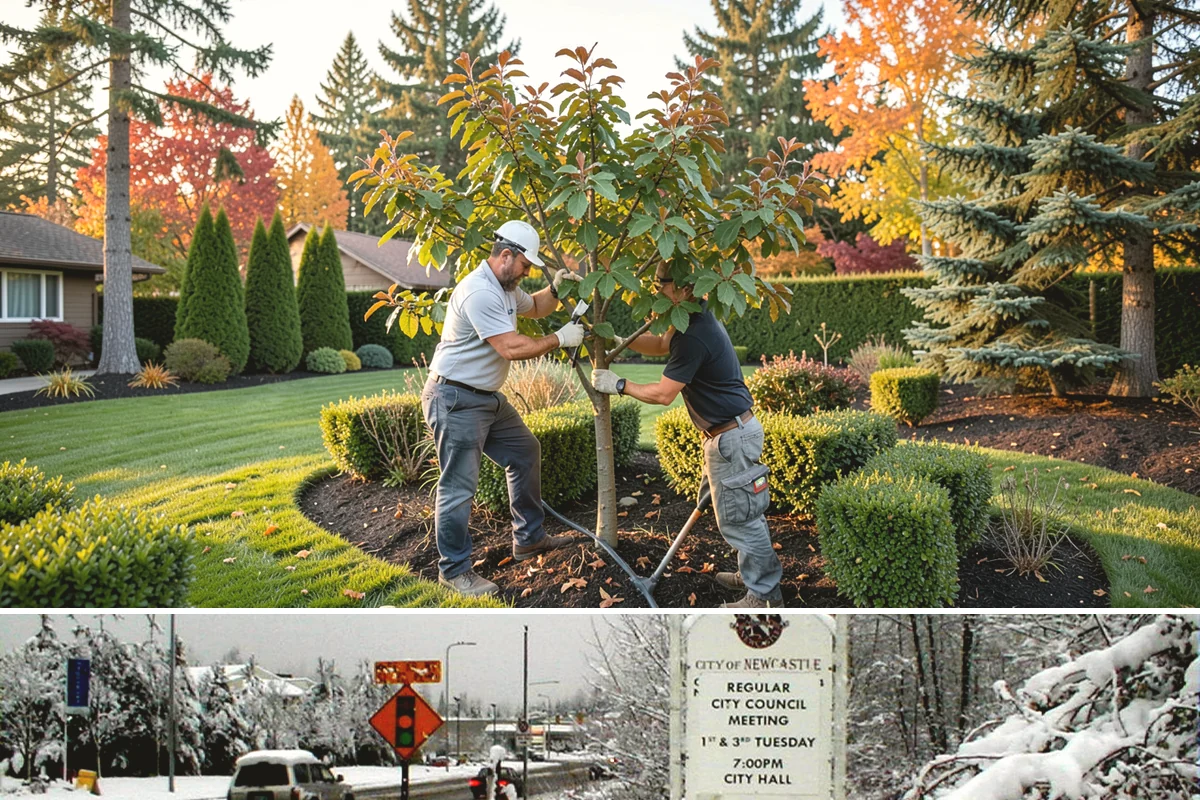 Trellis Installation in Newcastle, King County, WA - Best installed spring through fall.
