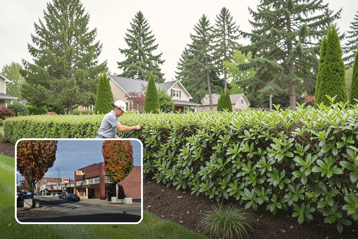 Trellis Installation in Puyallup, Pierce County, WA - Vertical structure and greenery