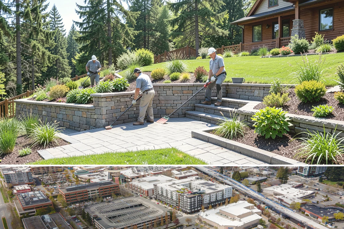Trellis Installation in Redmond, King County, WA - Best installed spring through fall.