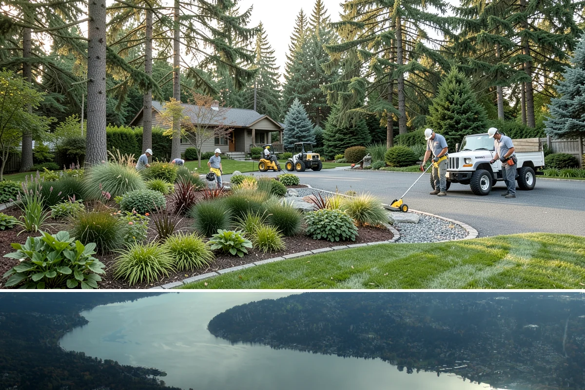 Trellis Installation in Sammamish, King County, WA - Best installed spring through fall.