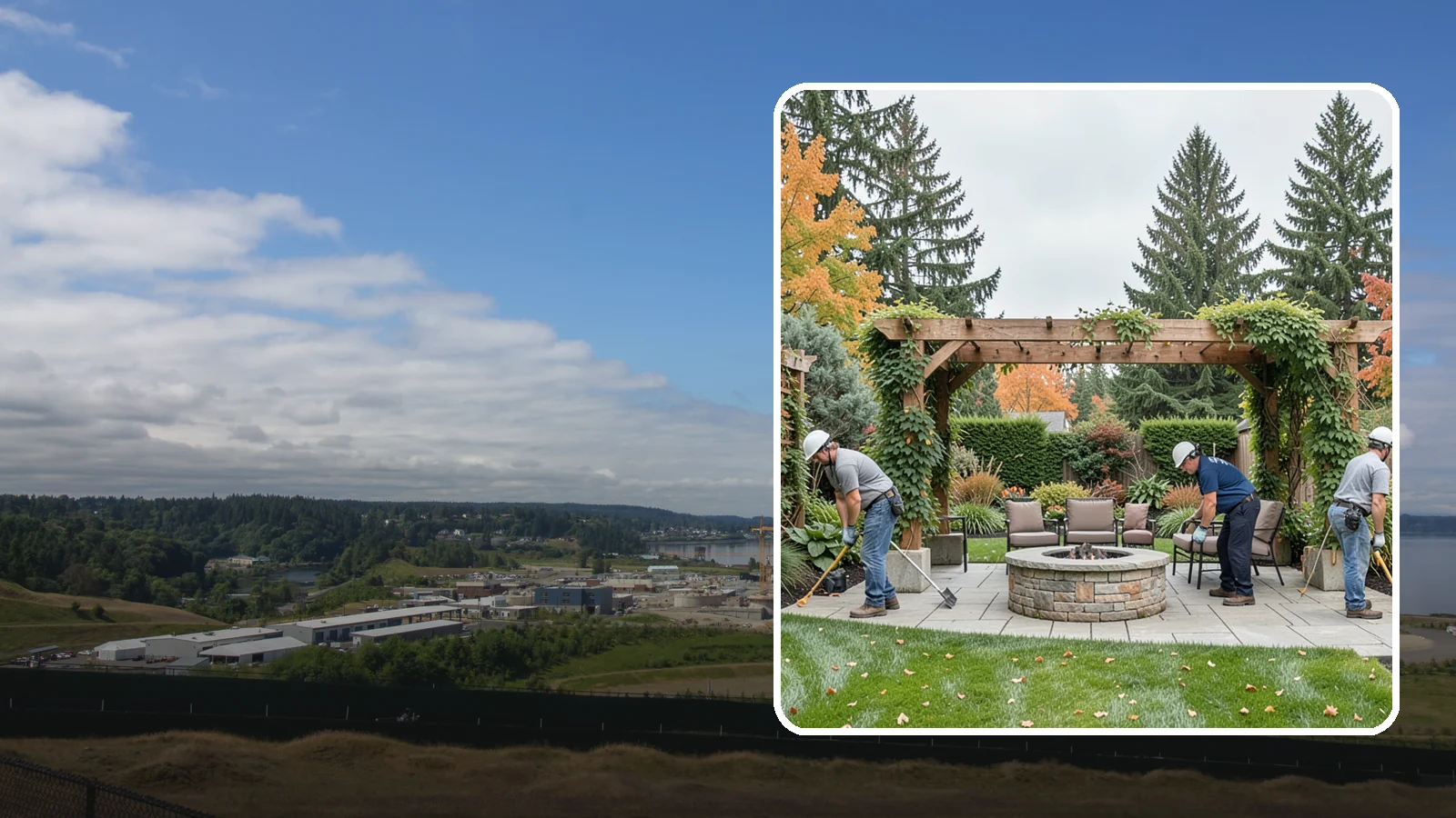 Trellis Installation in University Place, Pierce County, WA - Custom trellises that add vertical structure and support climbing plants for privacy and beauty.