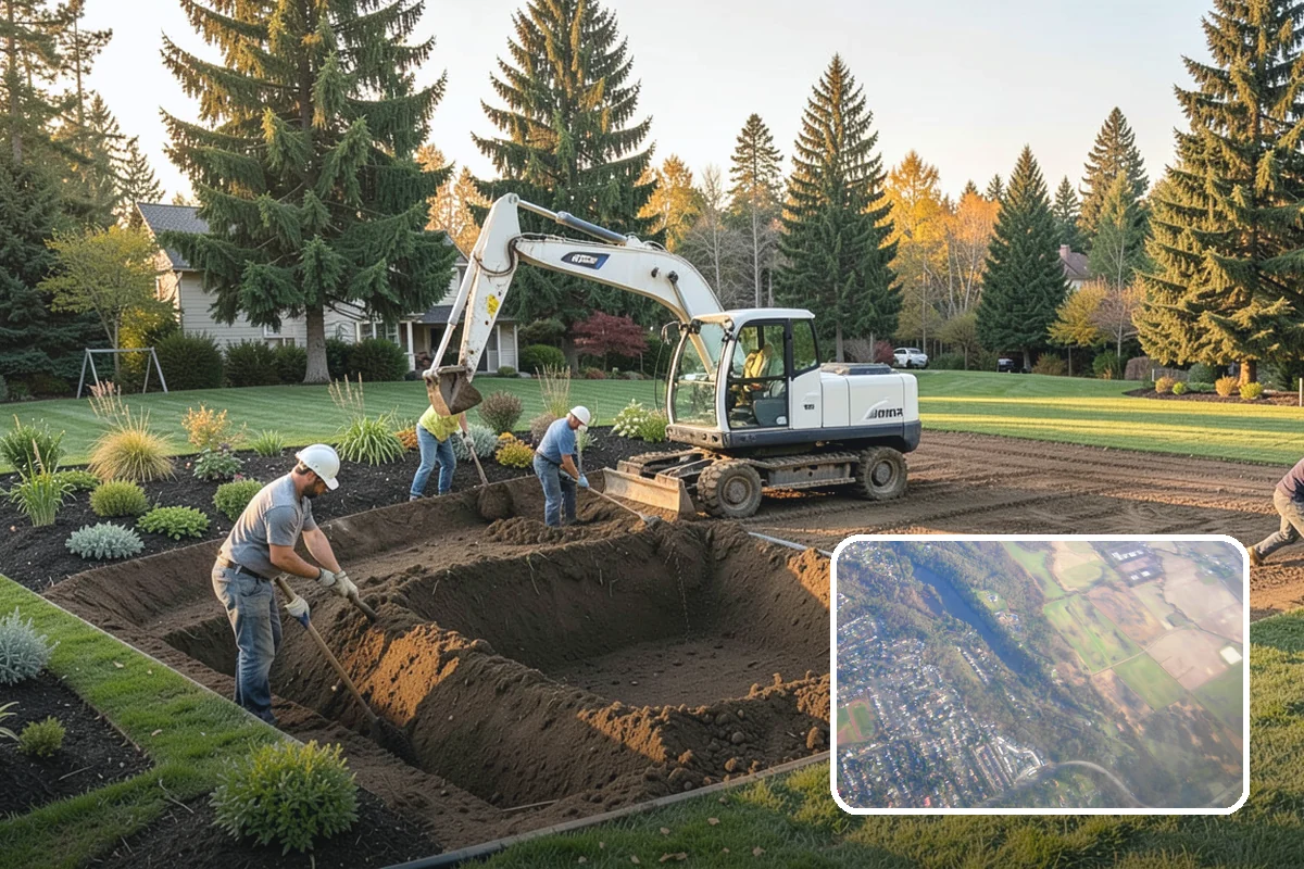 Trench Drain Installation in Algona, King County, WA - Manages large, sustained runoff volumes