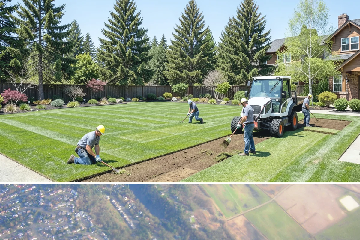 Trench Drain Installation in Algona, King County, WA - Excavation is smoothest in summer and early fall when soils are firmer, but trench drains can be installed whenever access allows.