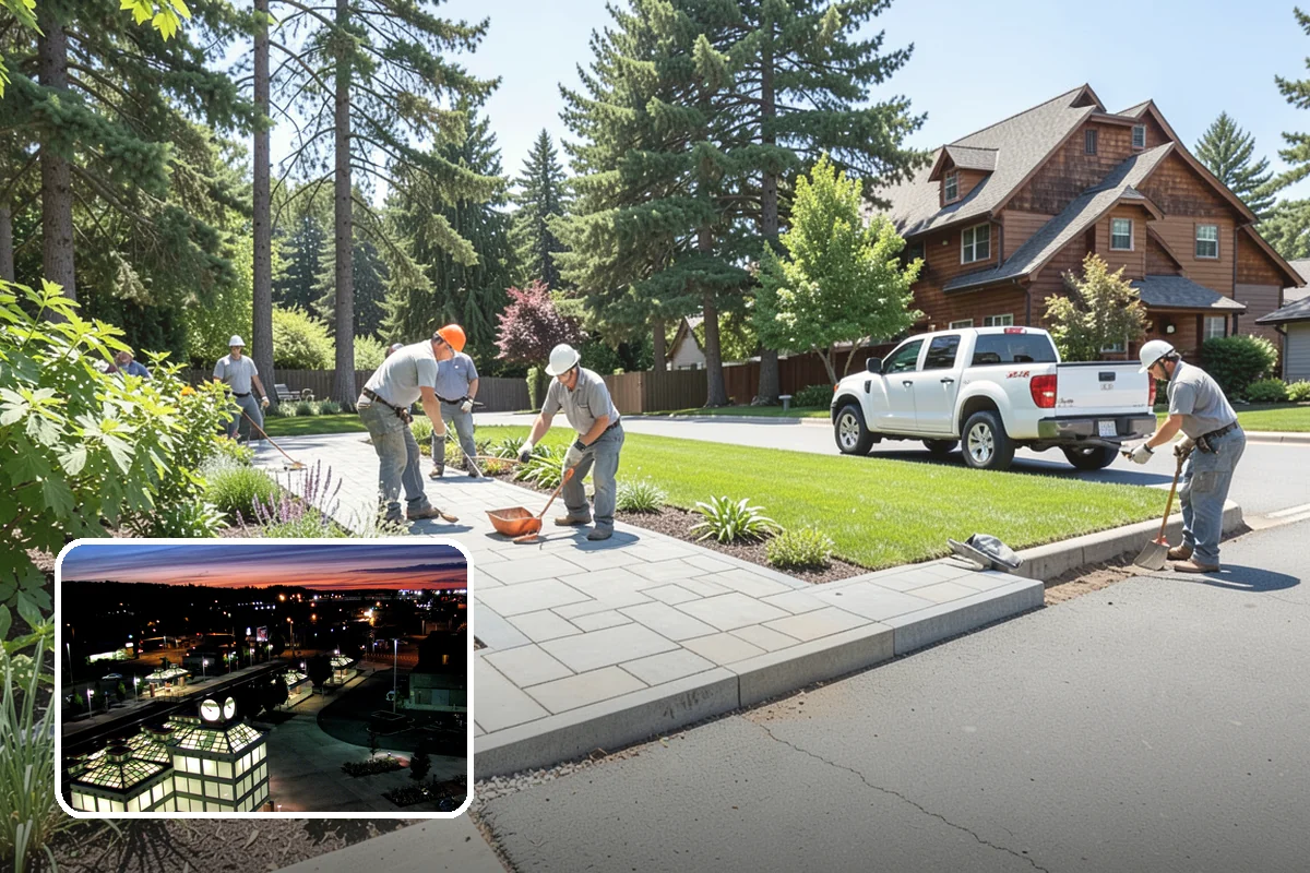 Trench Drain Installation in Auburn, King County, WA - Manages large, sustained runoff volumes