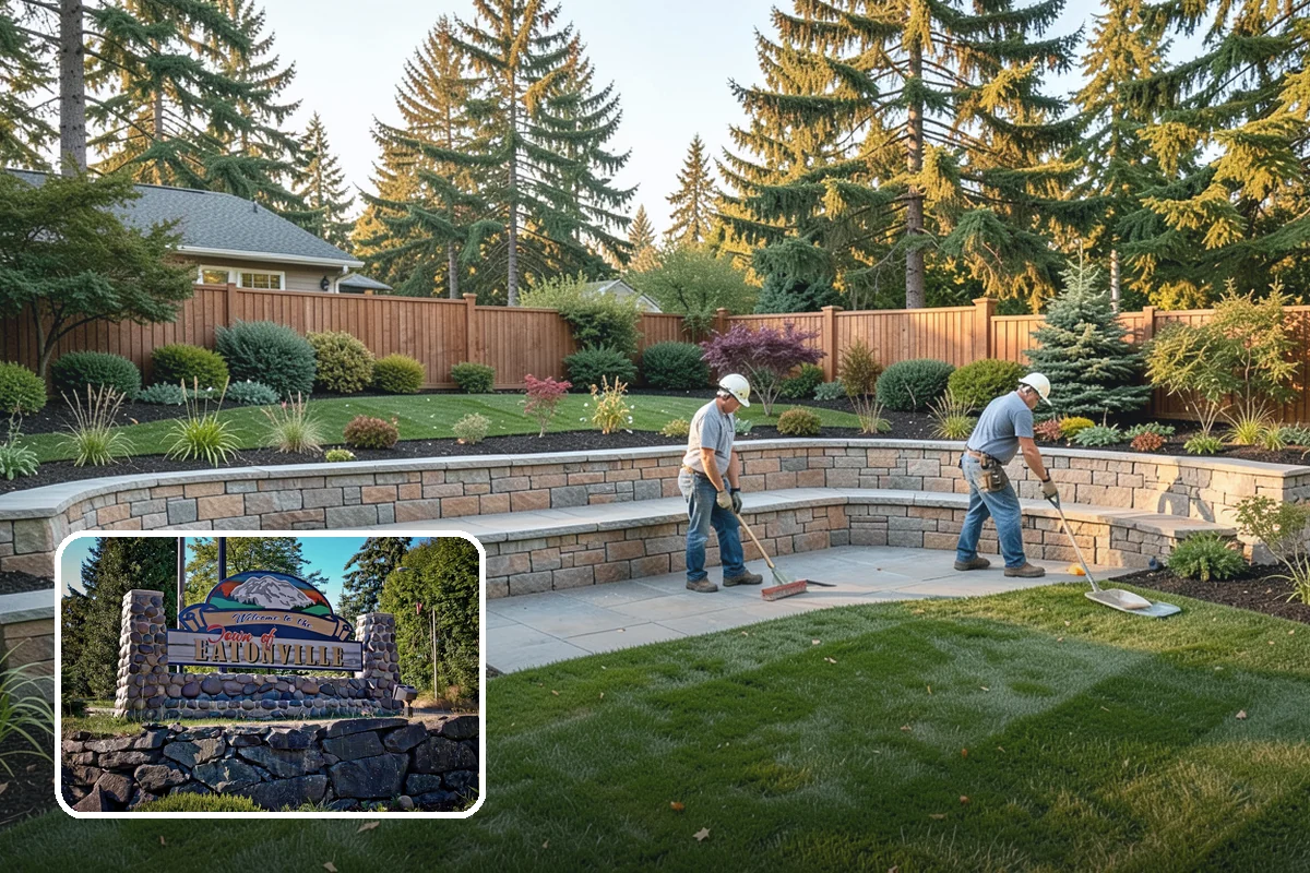 Trench Drain Installation in Eatonville, Pierce County, WA - Manages large, sustained runoff volumes