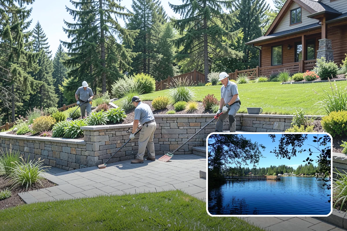 Trench Drain Installation in Federal Way, King County, WA - Manages large, sustained runoff volumes