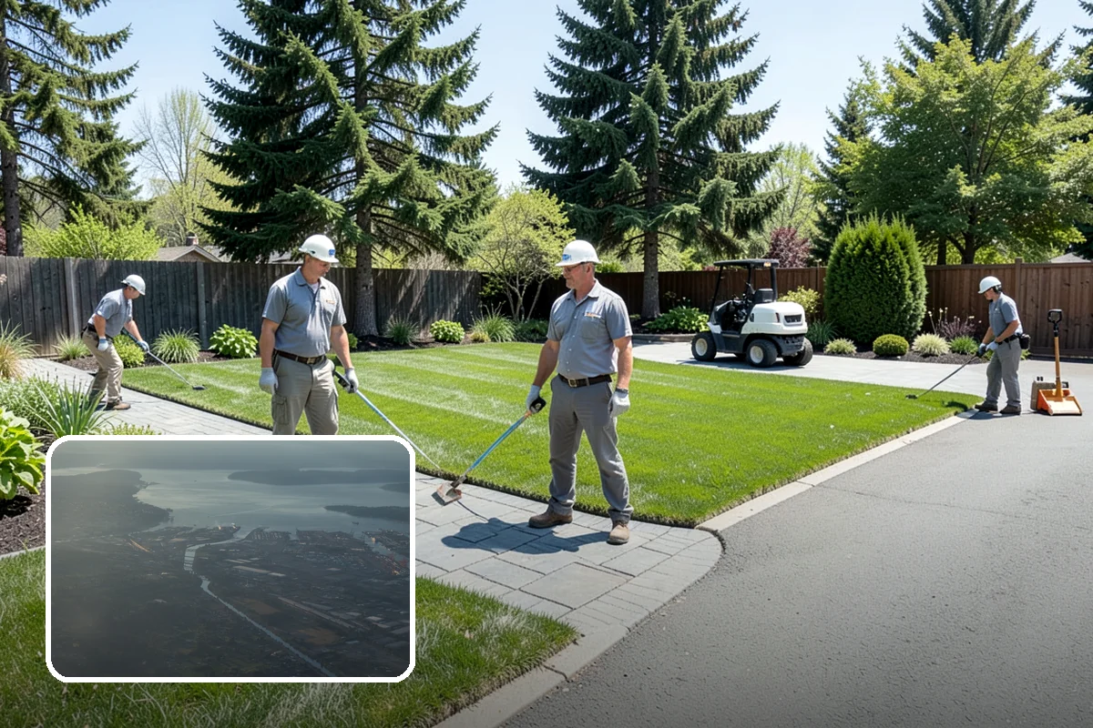 Trench Drain Installation in Fife, Pierce County, WA - Manages large, sustained runoff volumes