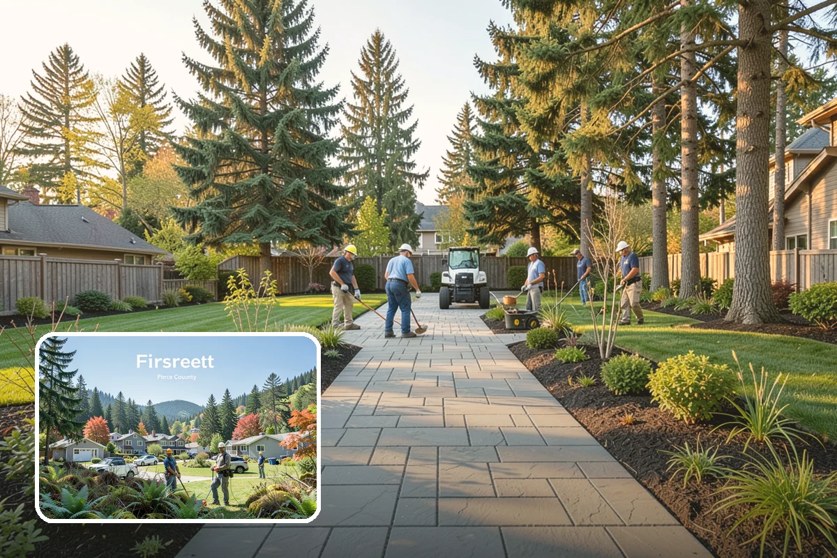 Trench Drain Installation in Fircrest, Pierce County, WA - Manages large, sustained runoff volumes