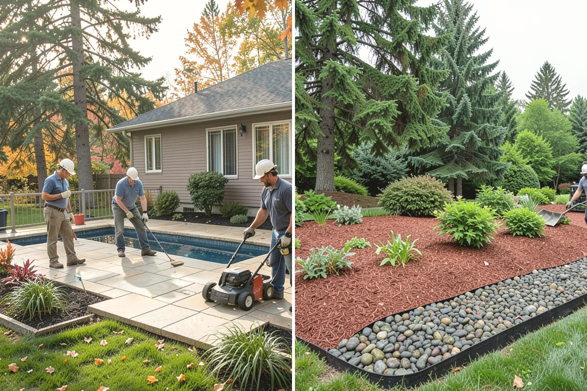 Trench Drain Installation in Issaquah, King County, WA - Map drainage flow and mark the trench alignment