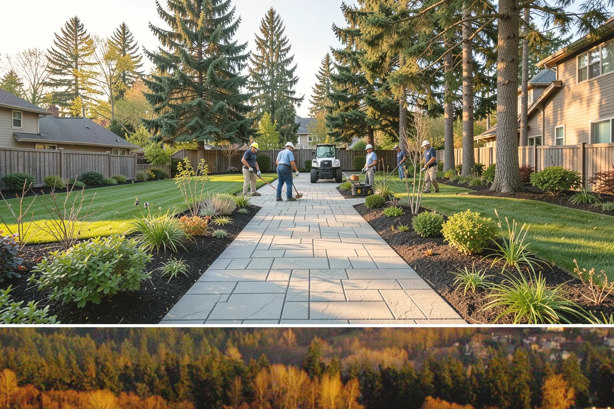 Trench Drain Installation in Kenmore, King County, WA - Excavation is smoothest in summer and early fall when soils are firmer, but trench drains can be installed whenever access allows.