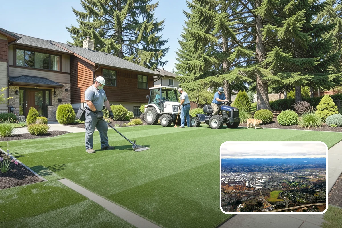 Trench Drain Installation in Kent, King County, WA - Manages large, sustained runoff volumes