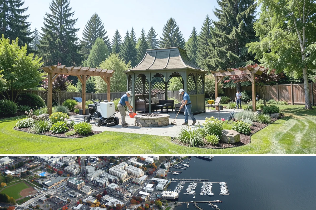 Trench Drain Installation in Kirkland, King County, WA - Excavation is smoothest in summer and early fall when soils are firmer, but trench drains can be installed whenever access allows.