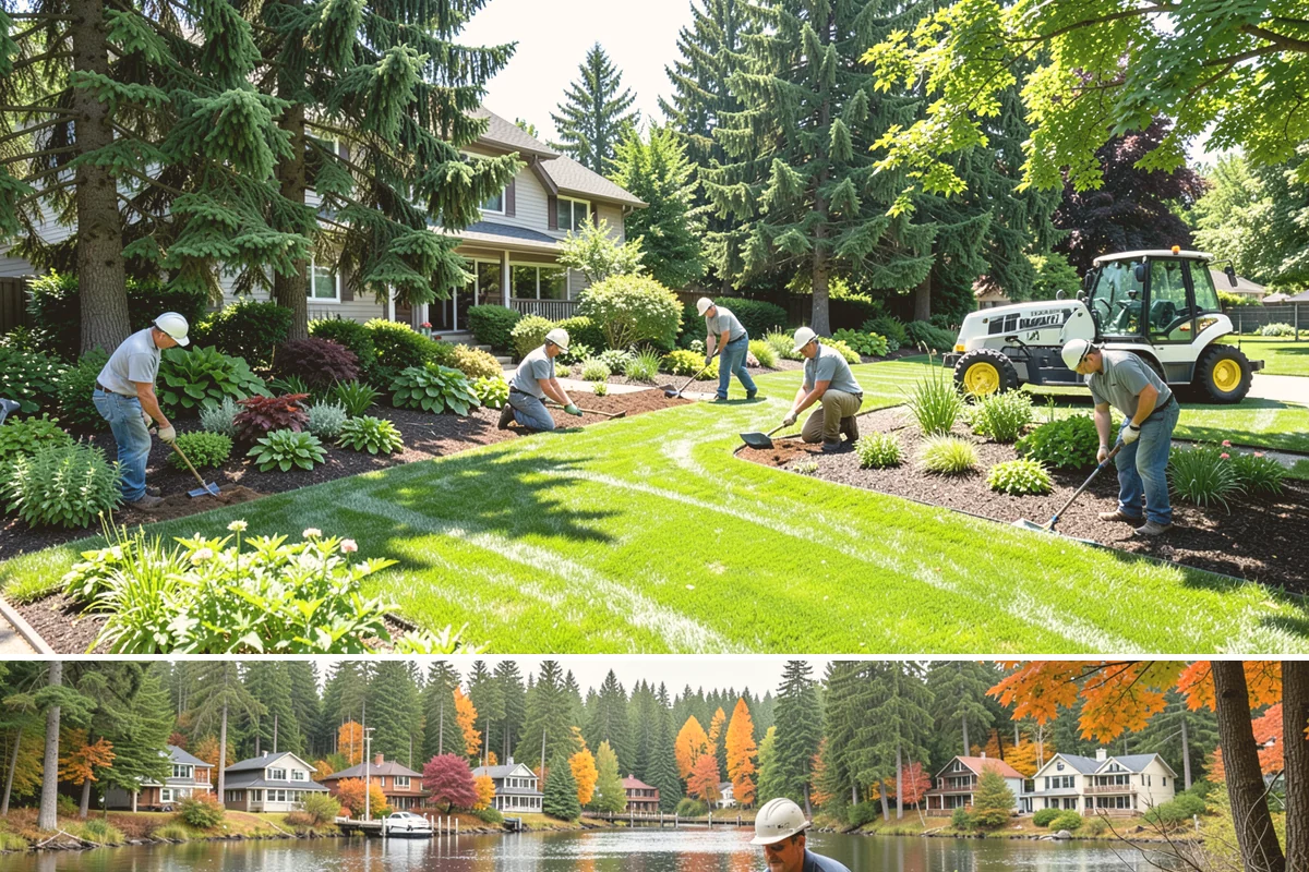 Trench Drain Installation in La Conner, Skagit County, WA - Excavation is smoothest in summer and early fall when soils are firmer, but trench drains can be installed whenever access allows.
