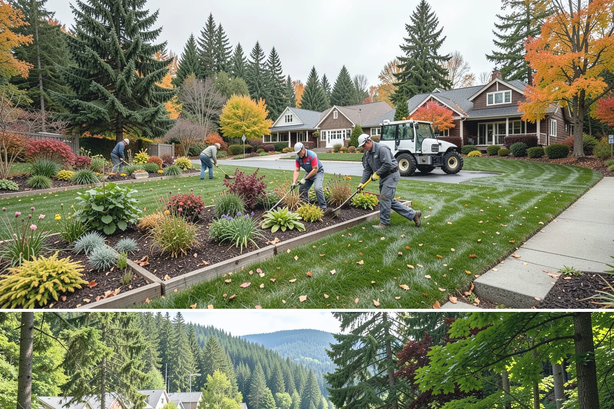 Trench Drain Installation in Lake Forest Park, King County, WA - Excavation is smoothest in summer and early fall when soils are firmer, but trench drains can be installed whenever access allows.