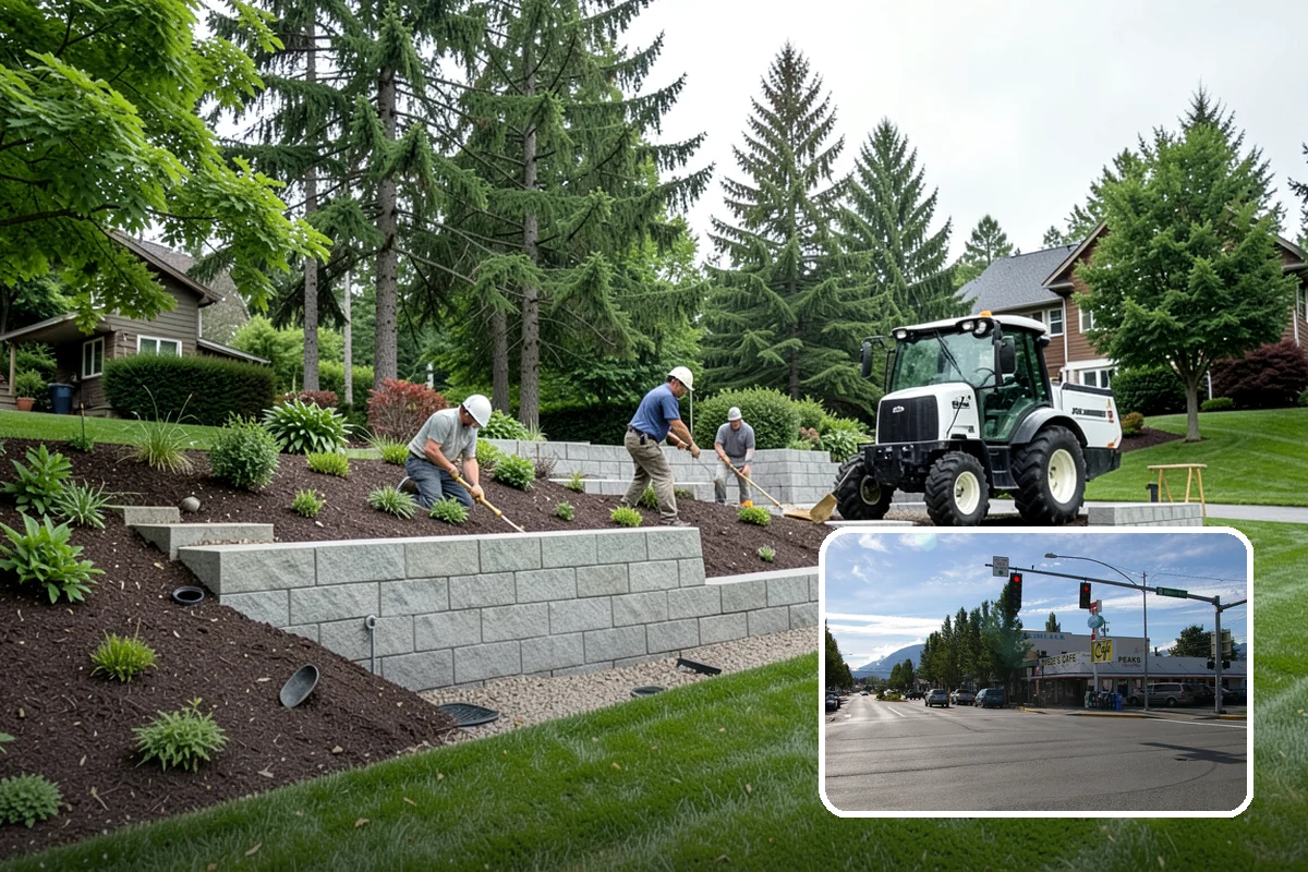 Trench Drain Installation in North Bend, King County, WA - Manages large, sustained runoff volumes
