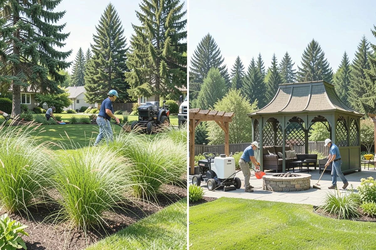 Trench Drain Installation in North Bend, King County, WA - Map drainage flow and mark the trench alignment