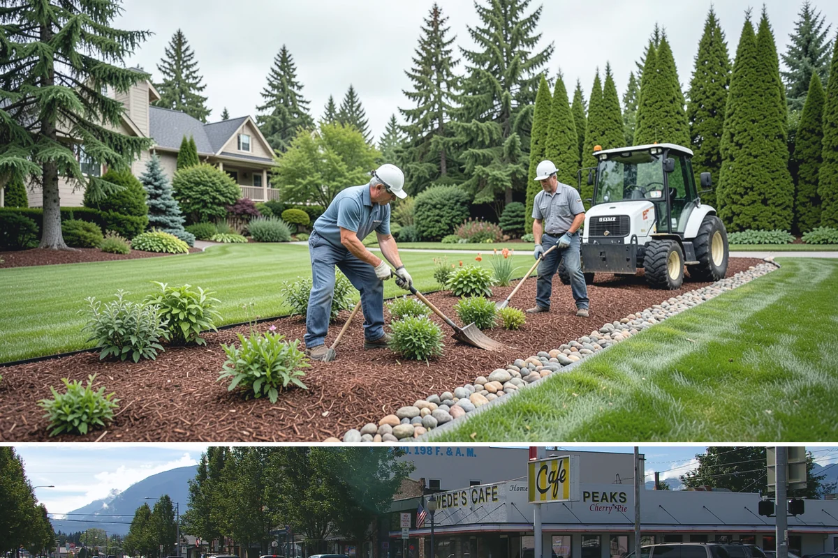 Trench Drain Installation in North Bend, King County, WA - Excavation is smoothest in summer and early fall when soils are firmer, but trench drains can be installed whenever access allows.