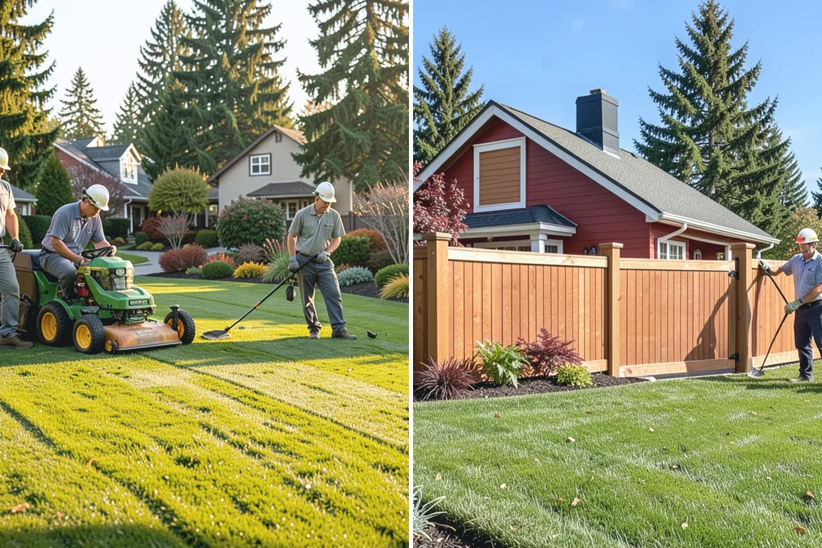 Trench Drain Installation in Renton, King County, WA - Map drainage flow and mark the trench alignment