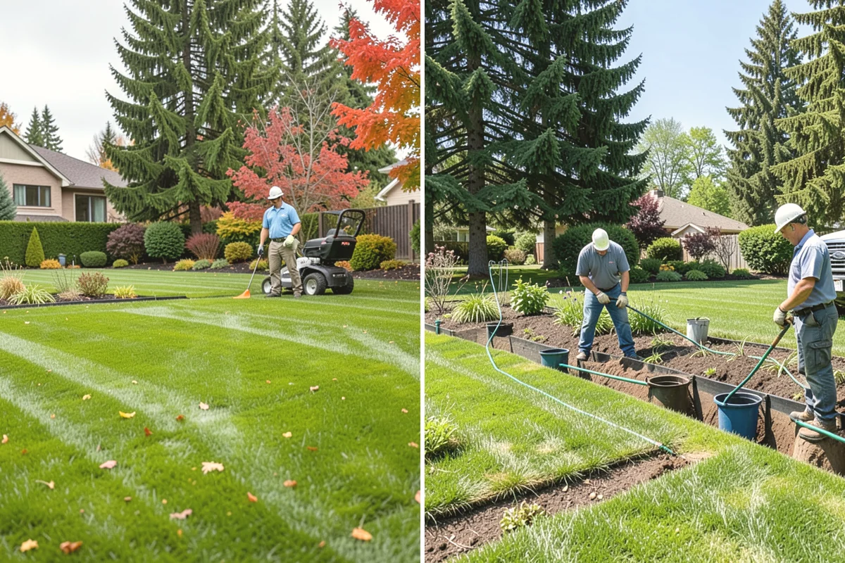 Trench Drain Installation in Ruston, Pierce County, WA - Map drainage flow and mark the trench alignment
