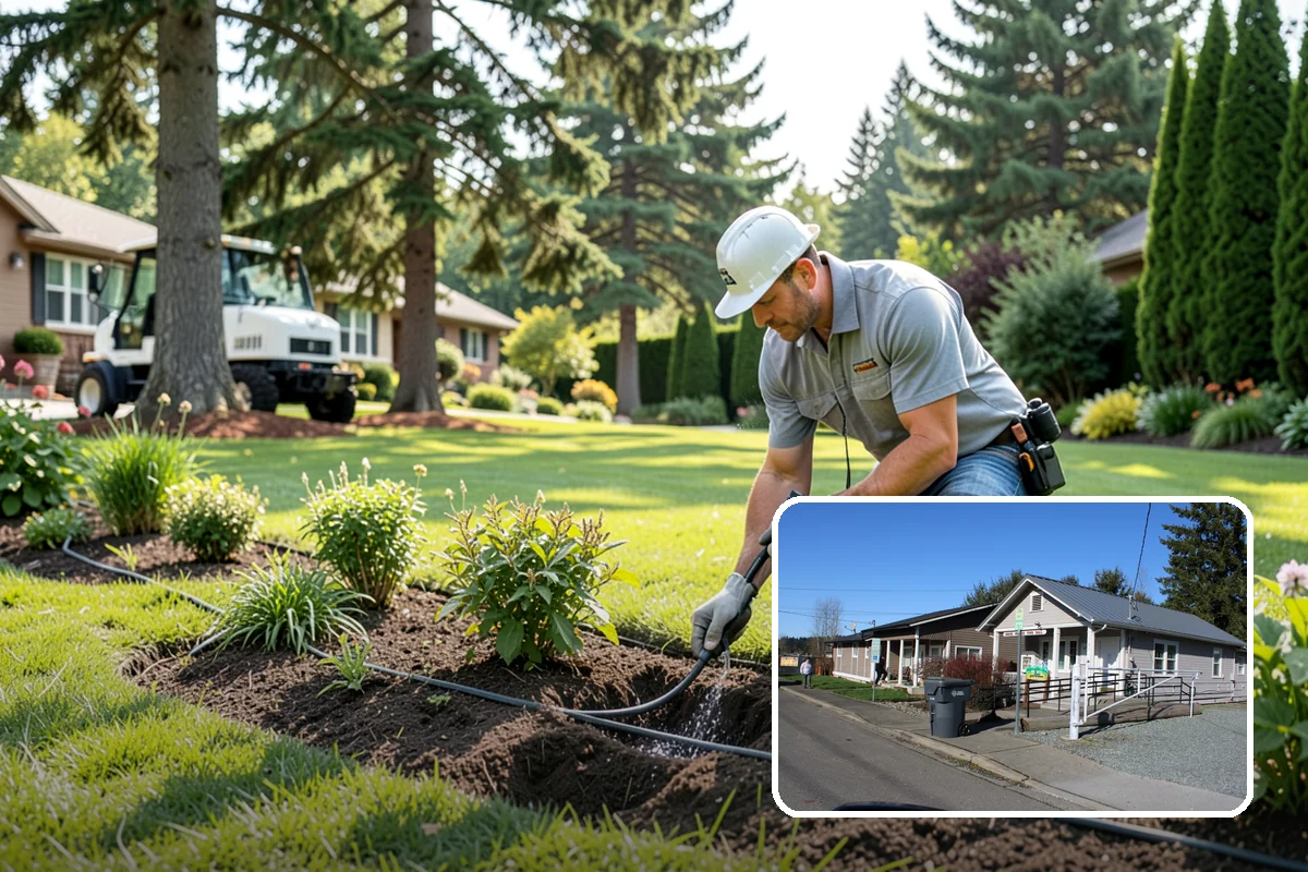 Trench Drain Installation in South Prairie, Pierce County, WA - Manages large, sustained runoff volumes