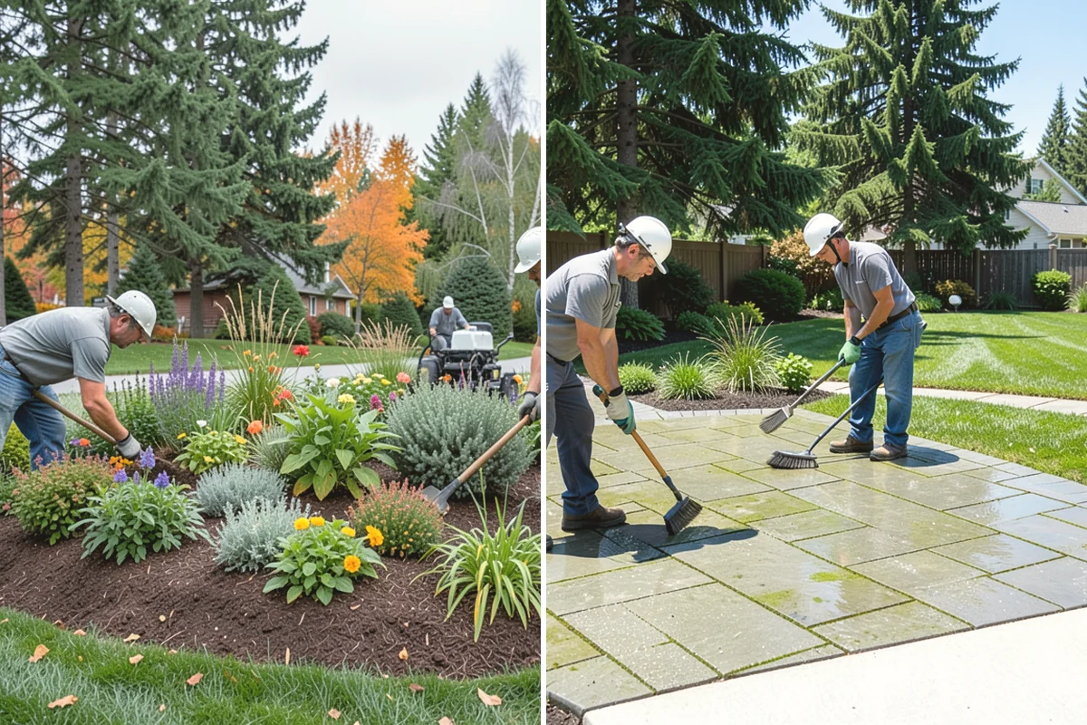 Trench Drain Installation in Tacoma, Pierce County, WA - Map drainage flow and mark the trench alignment