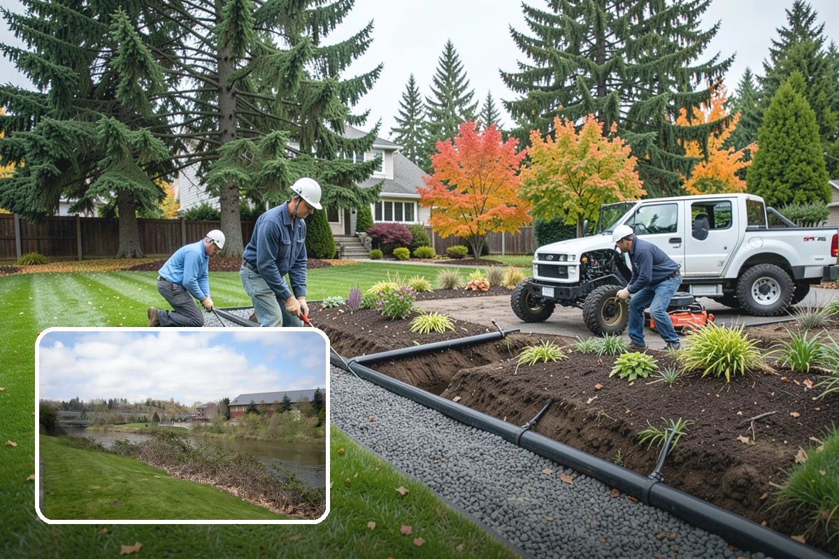 Trench Drain Installation in Tukwila, King County, WA - Manages large, sustained runoff volumes
