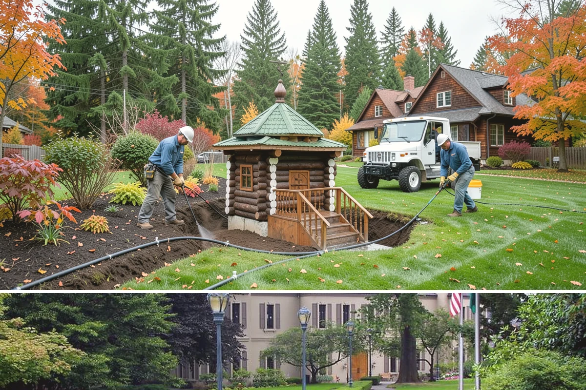 Trench Drain Installation in Woodinville, King County, WA - Excavation is smoothest in summer and early fall when soils are firmer, but trench drains can be installed whenever access allows.