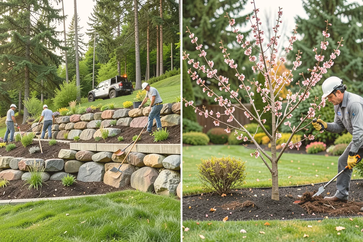 Trenching in Bothell, King County, WA - Locate and mark existing utilities