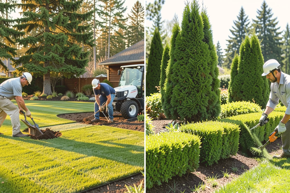 Trenching in Brier, Snohomish County, WA - Locate and mark existing utilities
