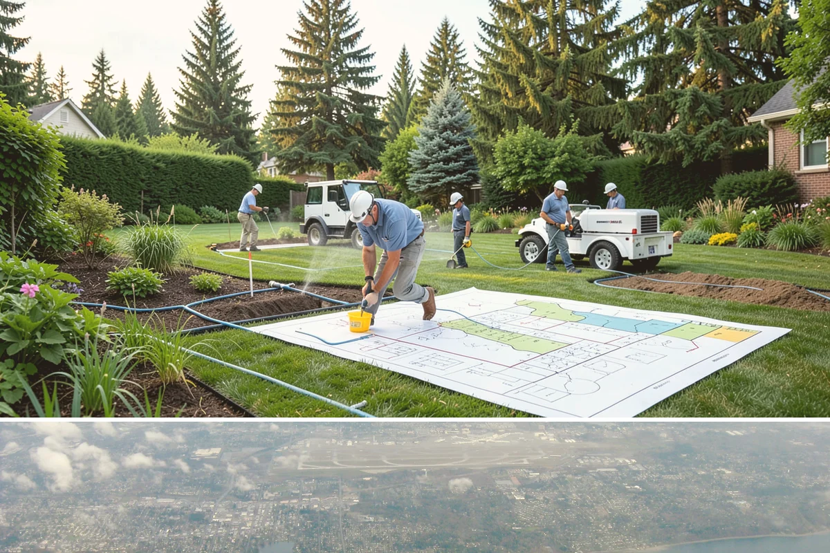 Trenching in Burien, King County, WA - Best done in drier conditions.