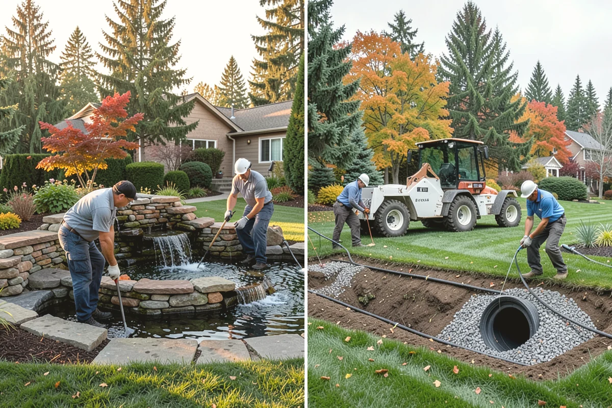 Trenching in Burlington, Skagit County, WA - Locate and mark existing utilities