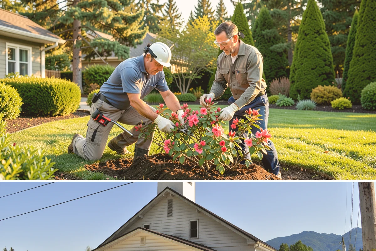 Trenching in Concrete, Skagit County, WA - Best done in drier conditions.