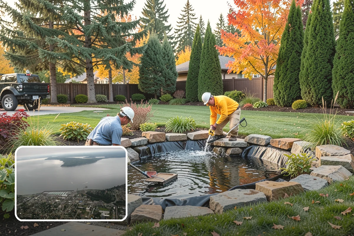 Trenching in Des Moines, King County, WA - Clean trenches at correct depth