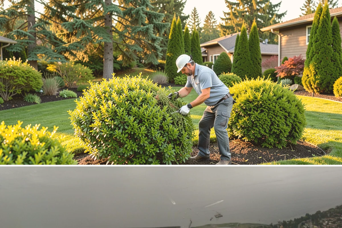 Trenching in Des Moines, King County, WA - Best done in drier conditions.