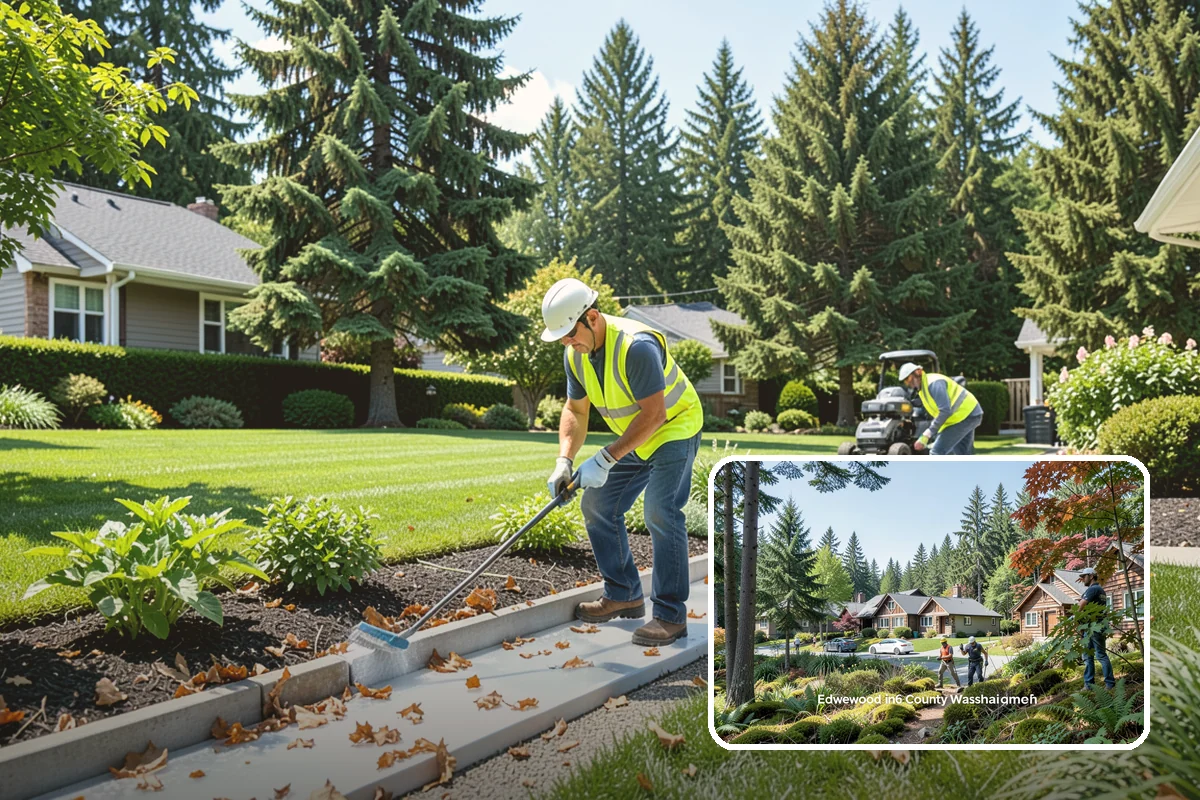 Trenching in Edgewood, Pierce County, WA - Clean trenches at correct depth