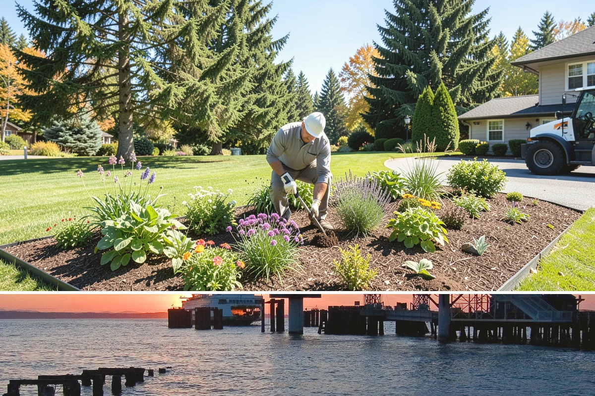 Trenching in Edmonds, Snohomish County, WA - Best done in drier conditions.