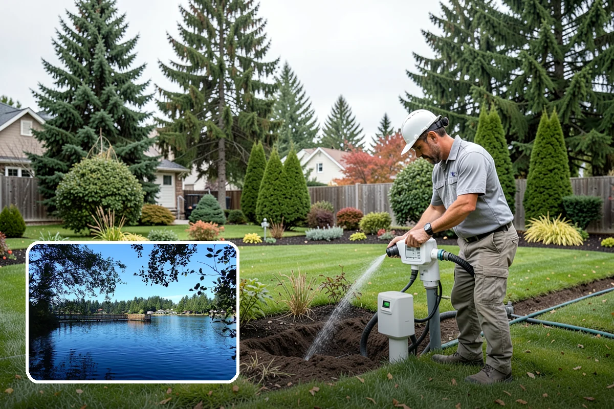 Trenching in Federal Way, King County, WA - Clean trenches at correct depth