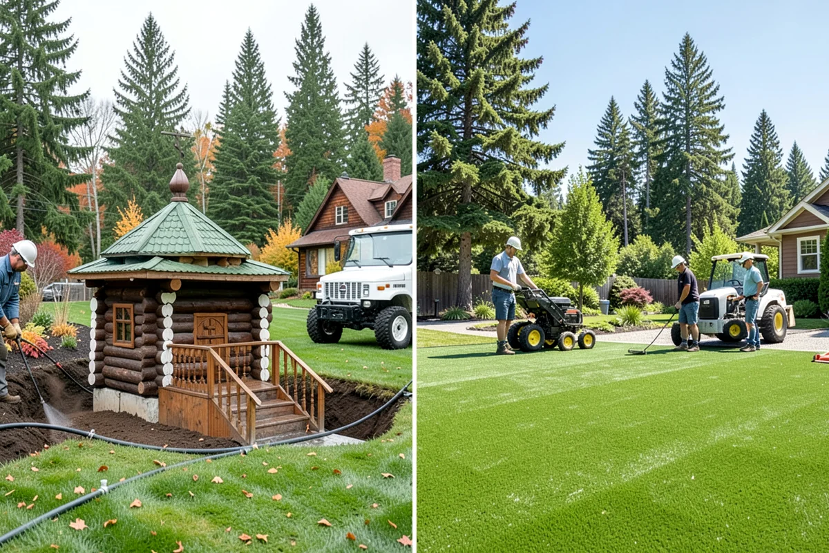 Trenching in Fircrest, Pierce County, WA - Locate and mark existing utilities