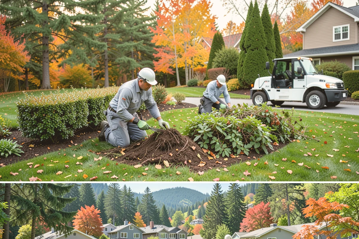 Trenching in Fircrest, Pierce County, WA - Best done in drier conditions.