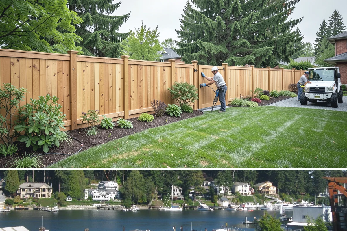 Trenching in Gig Harbor, Pierce County, WA - Best done in drier conditions.