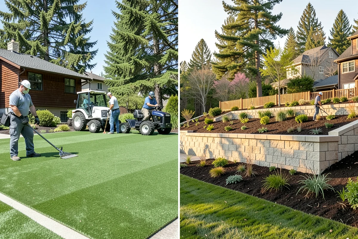Trenching in Hunts Point, King County, WA - Locate and mark existing utilities