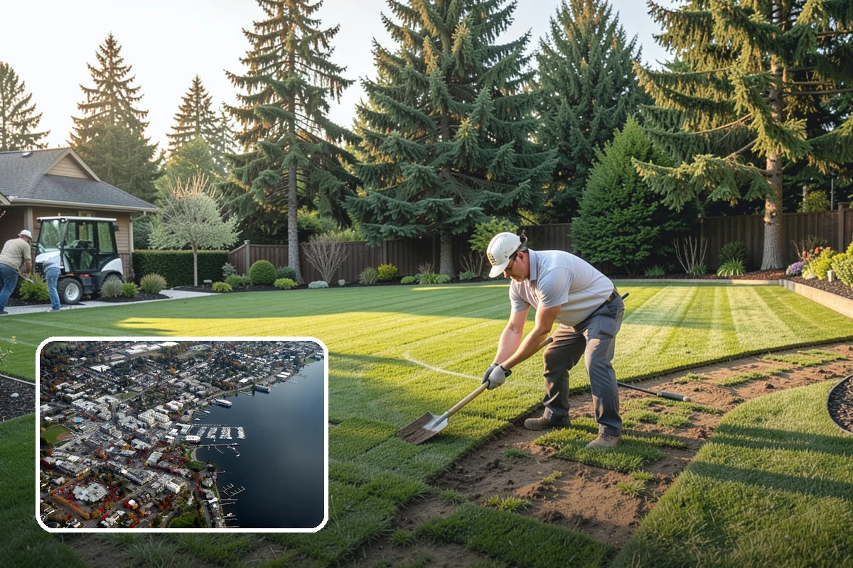 Trenching in Kirkland, King County, WA - Clean trenches at correct depth