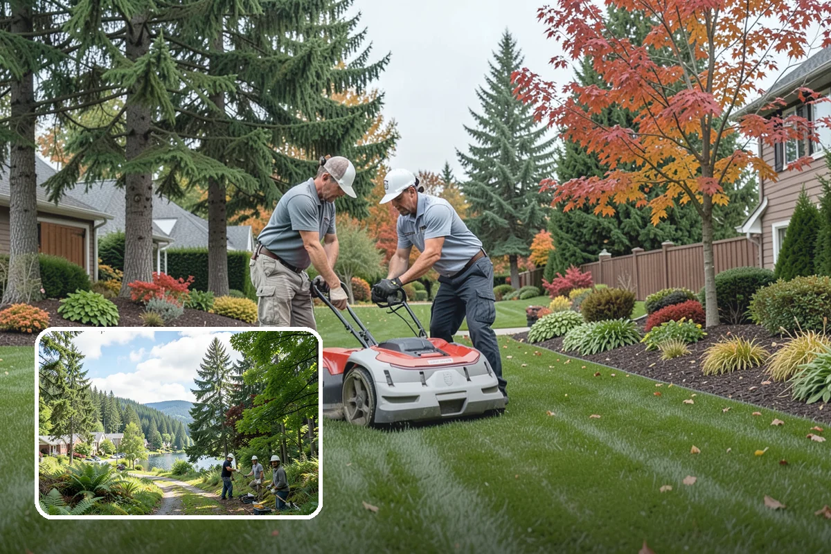 Trenching in Lake Forest Park, King County, WA - Clean trenches at correct depth