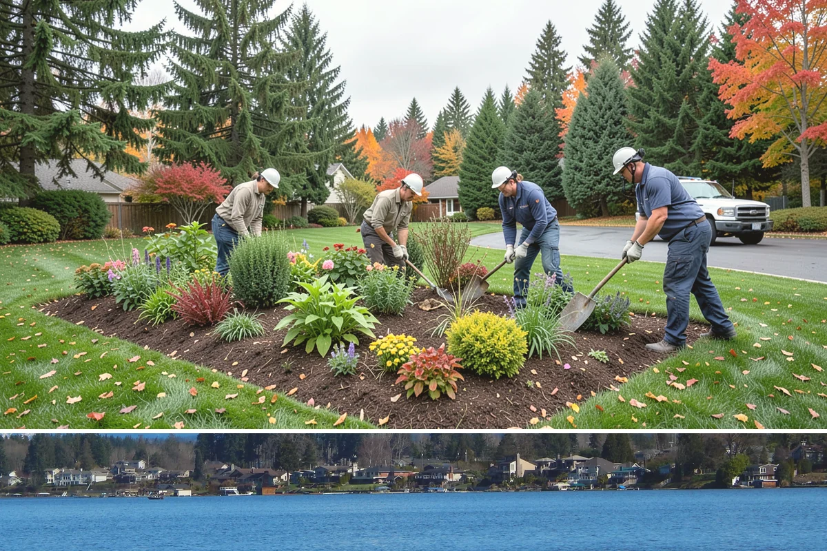 Trenching in Lake Stevens, Snohomish County, WA - Best done in drier conditions.