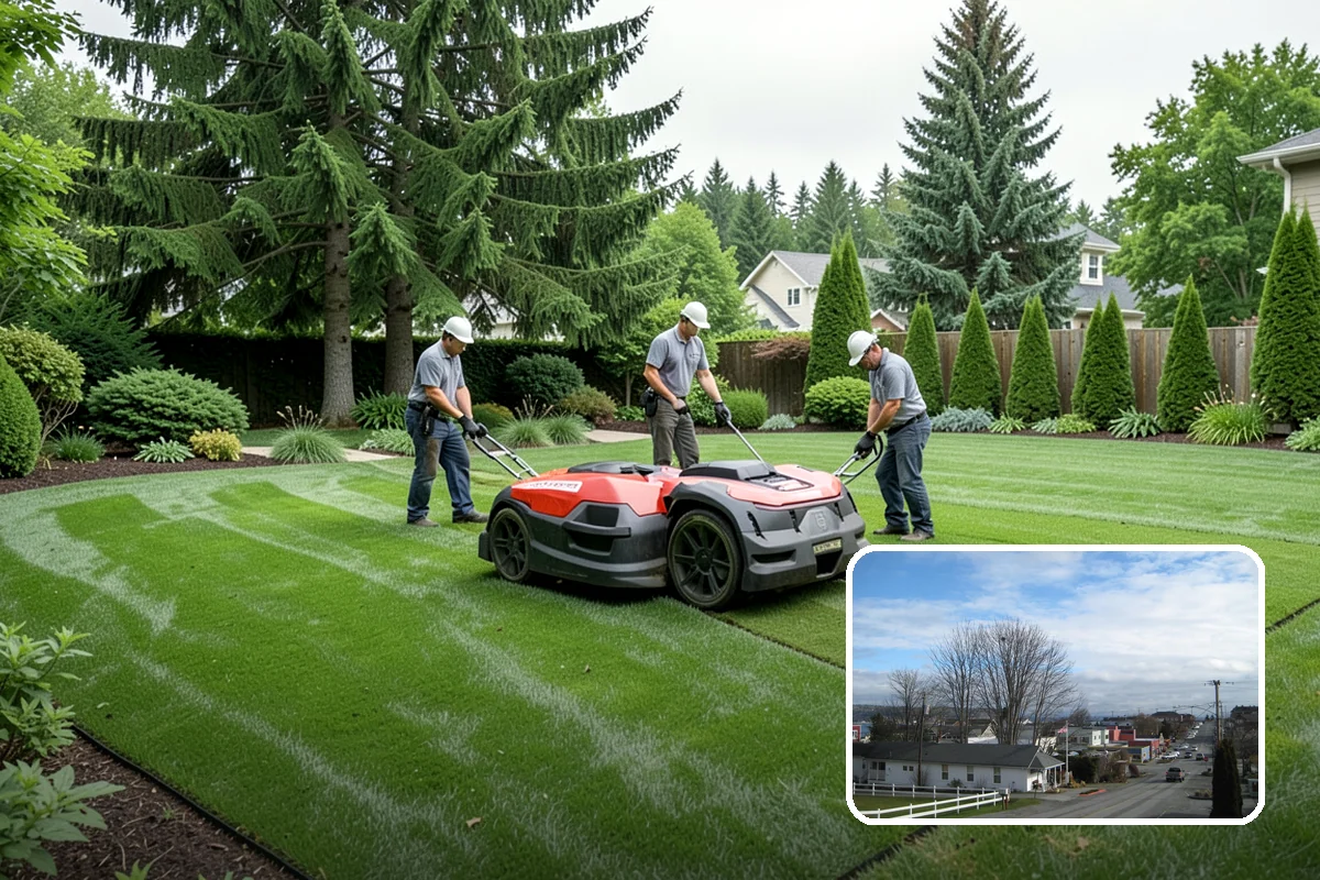 Trenching in Langley, Island County, WA - Clean trenches at correct depth