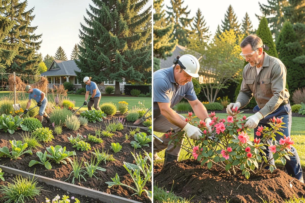 Trenching in Mill Creek, Snohomish County, WA - Locate and mark existing utilities