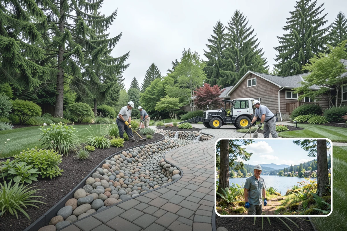 Trenching in Milton, King County, WA - Clean trenches at correct depth
