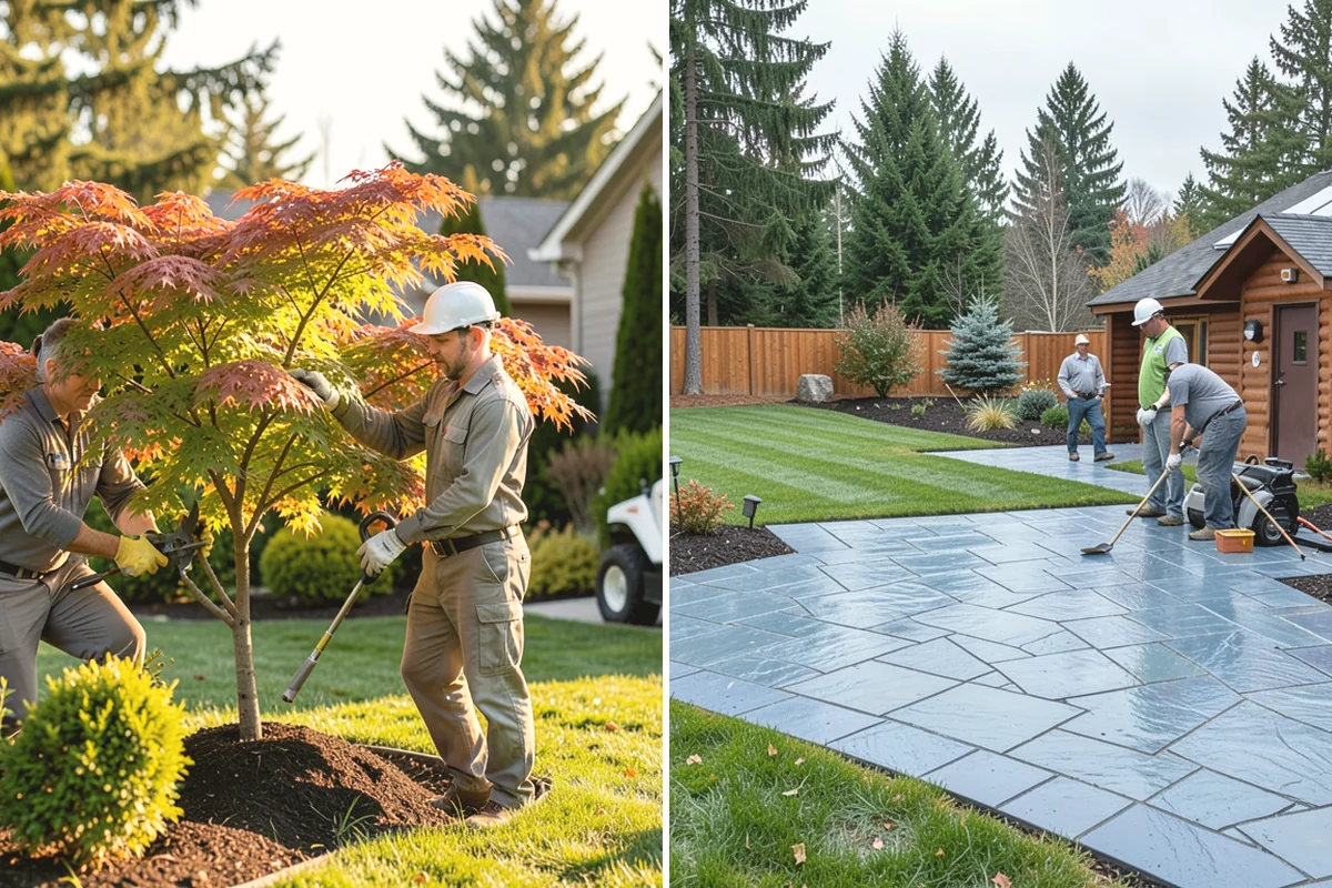 Trenching in Mountlake Terrace, Snohomish County, WA - Locate and mark existing utilities