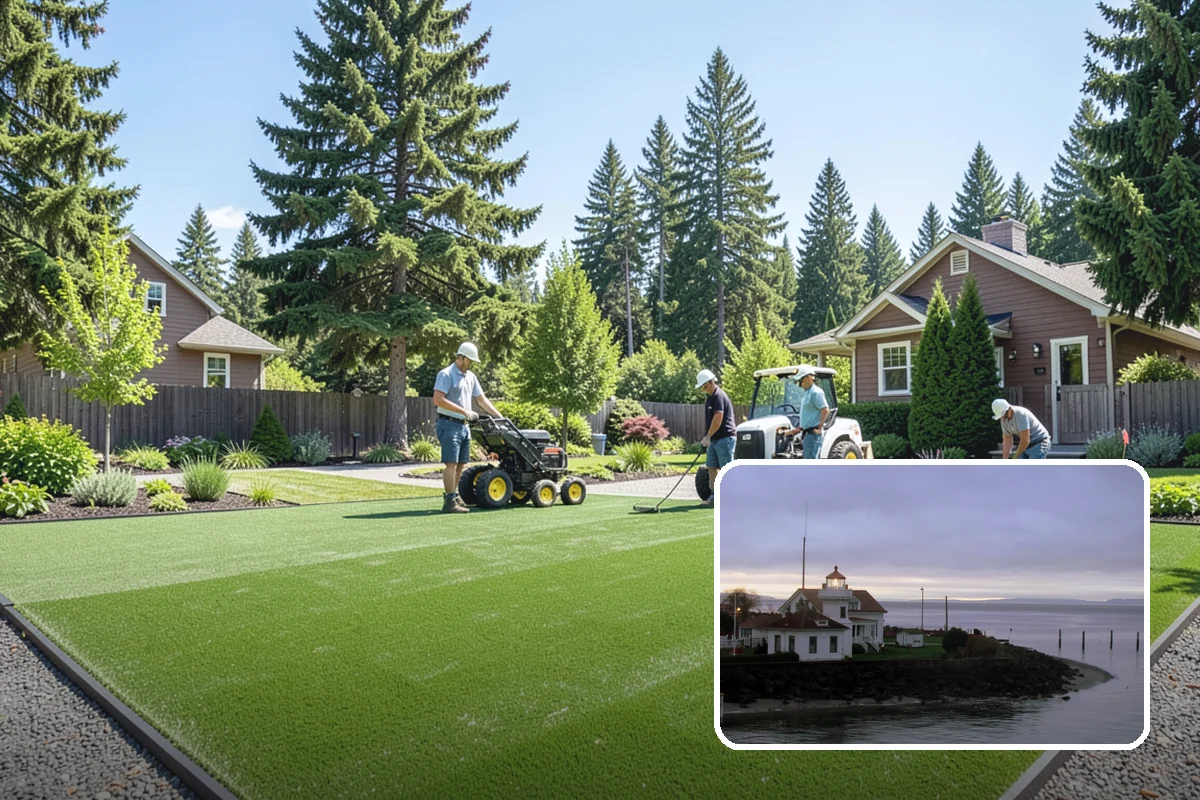 Trenching in Mukilteo, Snohomish County, WA - Clean trenches at correct depth