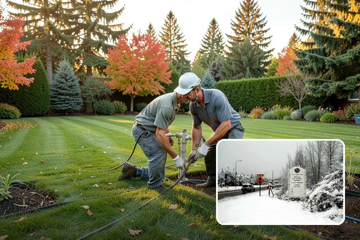 Trenching in Newcastle, King County, WA - Clean trenches at correct depth